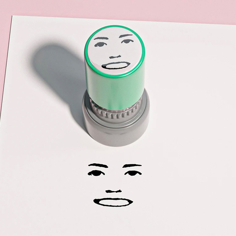 Tampon d'expression vibrante - Outil cratif multi-surfaces