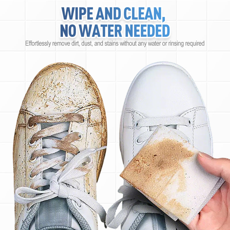 Lingettes nettoyantes rapides pour chaussures