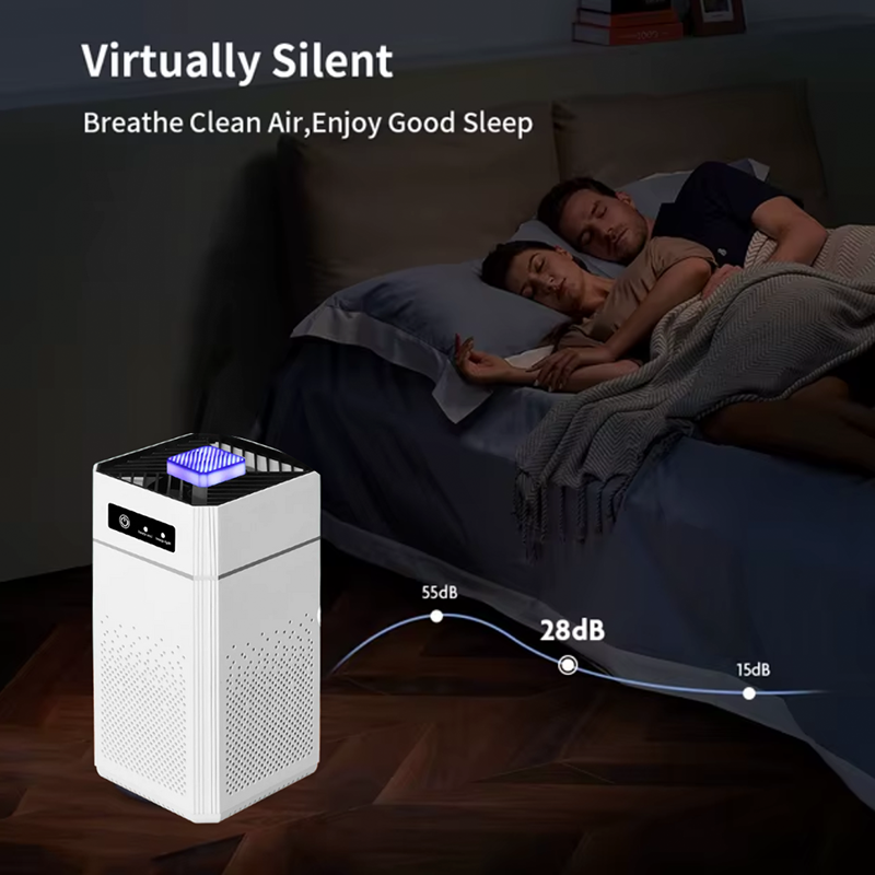 Purificateur d'air pour la maison Protection complte pour un air ambiant frais et pur, idal contre les allergnes, la poussire et les odeurs.