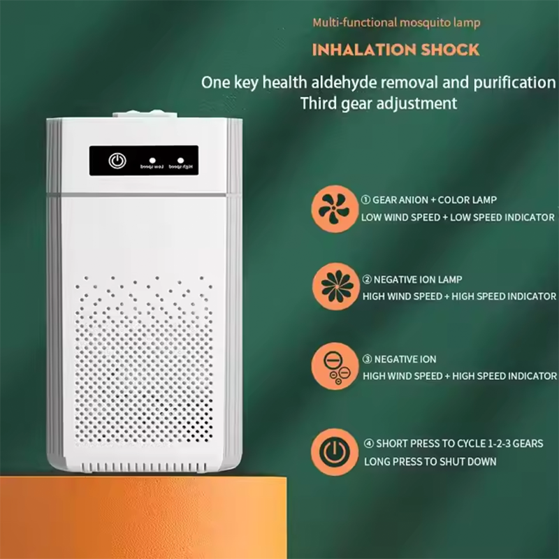 Purificateur d'air pour la maison Protection complte pour un air ambiant frais et pur, idal contre les allergnes, la poussire et les odeurs.
