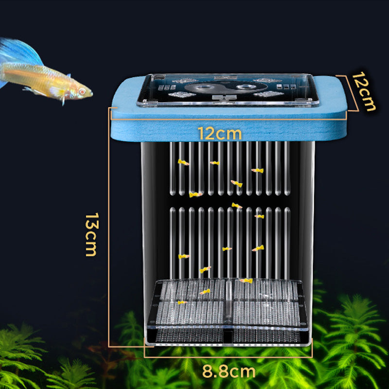 Clair moiti prix Aquarium d'closerie en acrylique 4 couches Systme de protection pour lever vos alevins en toute scurit