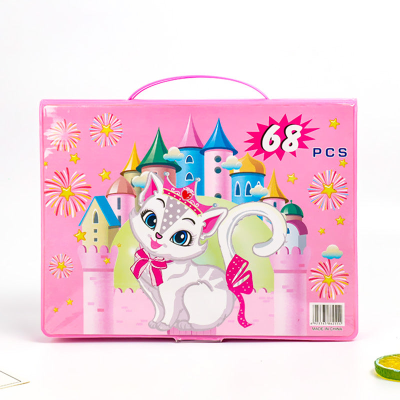 Set d'art cratif de luxe 6 en 1 cadeau idal pour les enfants) Chaque enfant est un artiste