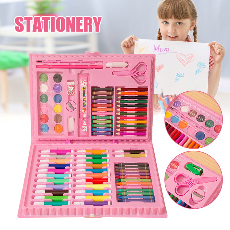 Set d'art cratif de luxe 6 en 1 cadeau idal pour les enfants) Chaque enfant est un artiste
