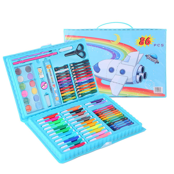 Set d'art cratif de luxe 6 en 1 cadeau idal pour les enfants) Chaque enfant est un artiste