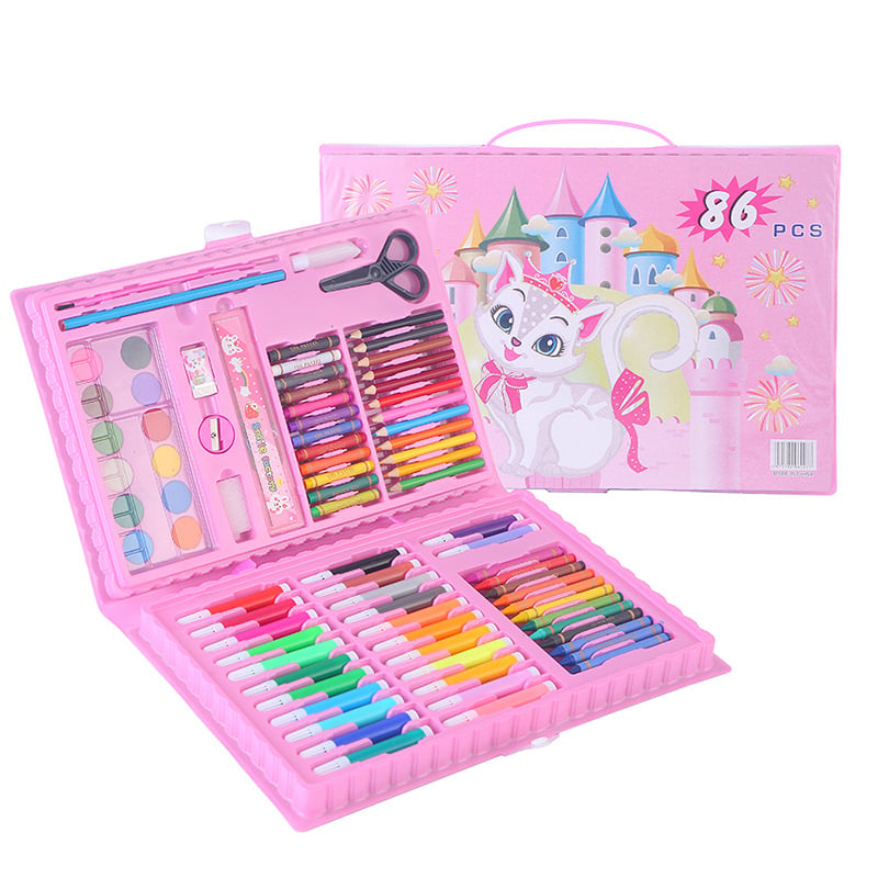 Set d'art cratif de luxe 6 en 1 cadeau idal pour les enfants) Chaque enfant est un artiste
