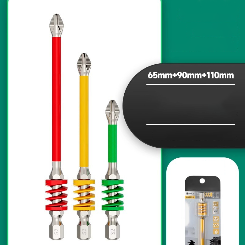 Embout Phillips magntique antidrapant avec ressort
