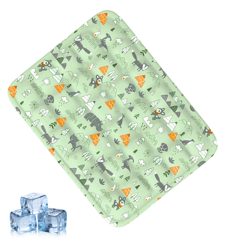 Tapis de refroidissement durable en forme de dessin anim pour animaux de compagnie