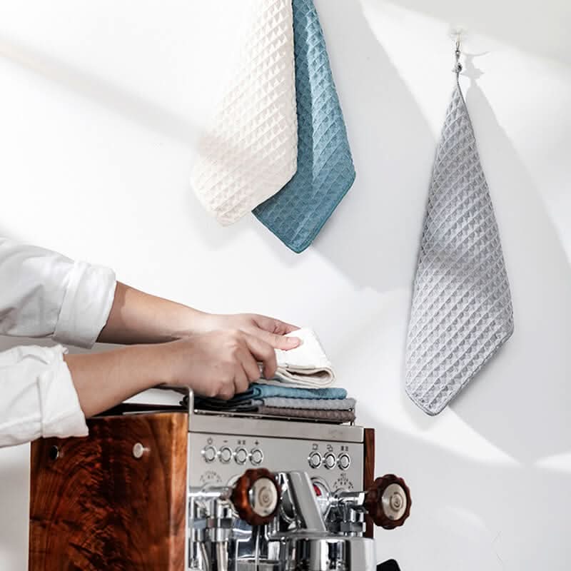 Wafel vuil absorberende doek (10PCS)