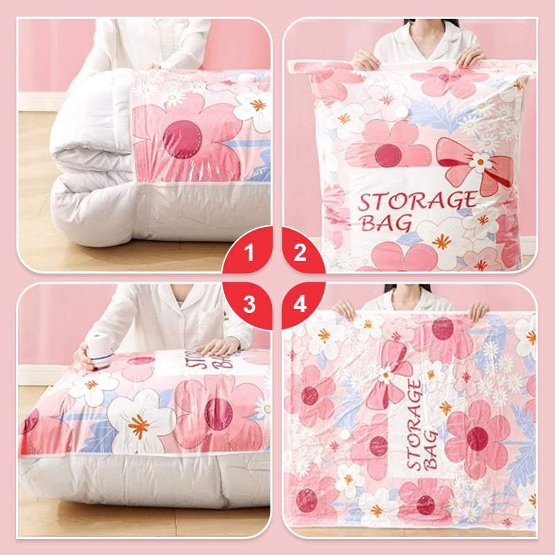 DE RDUCTION Sacs de Rangement Sous Vide - conomise 80% d'Espace, Impermables et Rutilisables pour Voyage/Maison