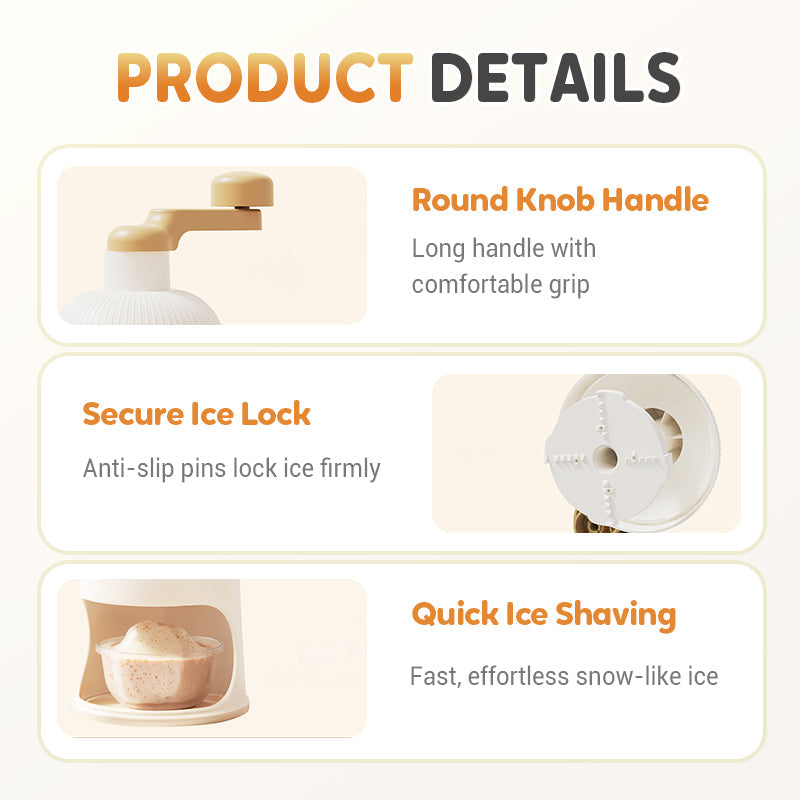 Machine glace pile commande manuelle