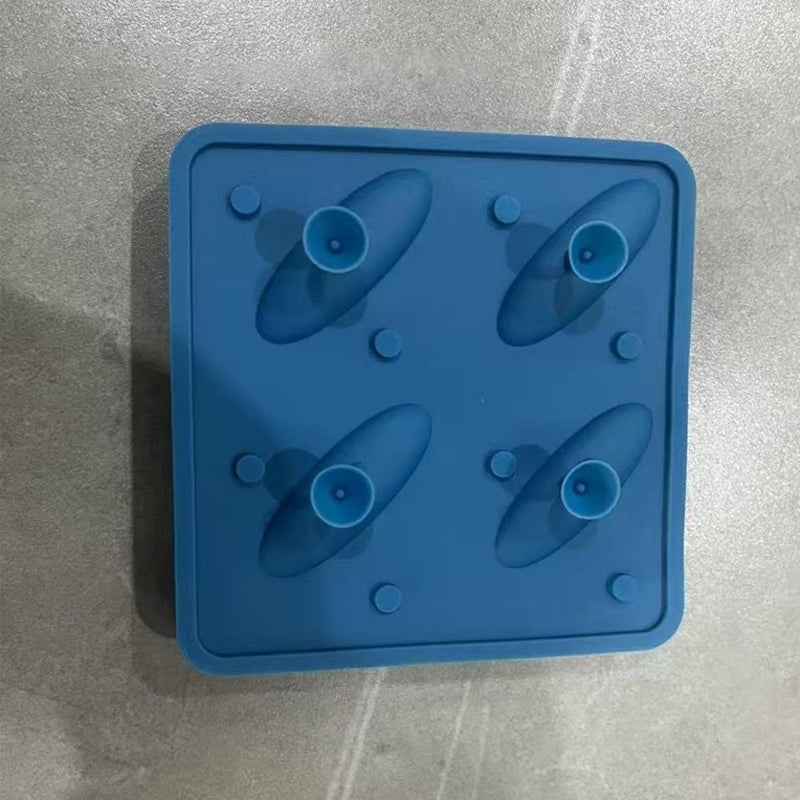Silikon-Eiswürfelform für kreative Haie