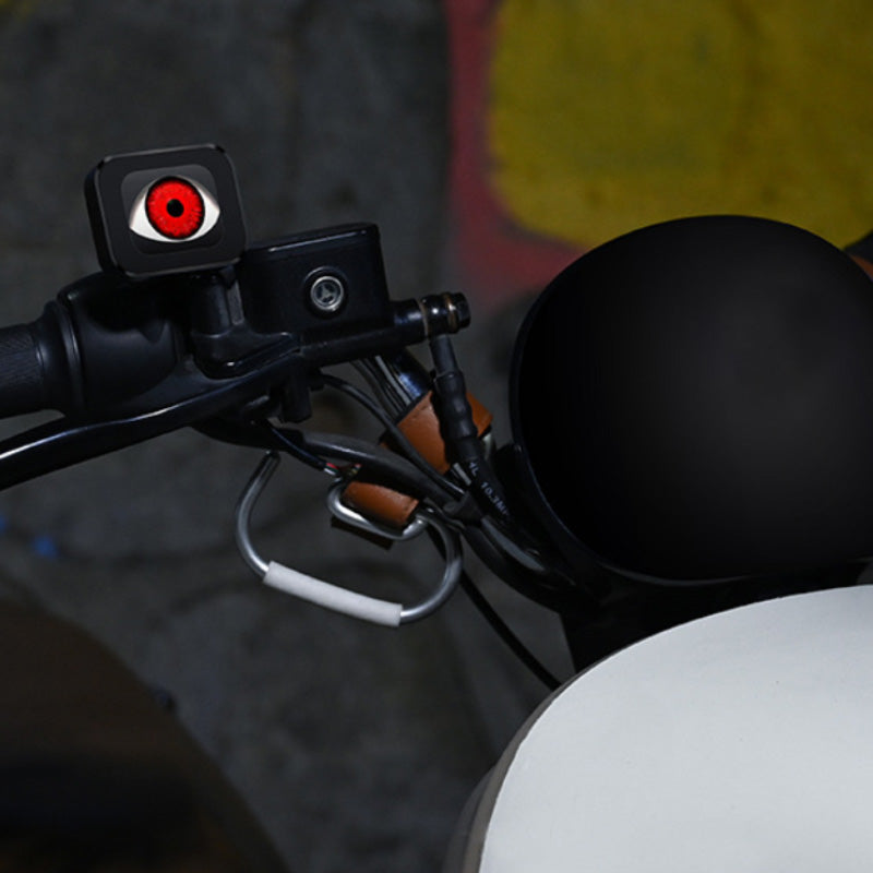 2PCS LED Devil Eyes Lights for Motorcycle Rearview Mirror (Feux du diable pour le rtroviseur de la moto)