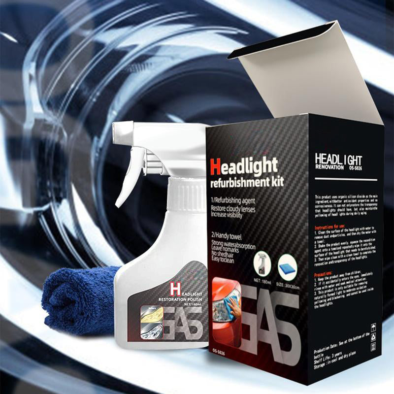 Kit de rnovation & revtement cristal pour phares auto Achetez 2, obtenez 1 GRATUIT