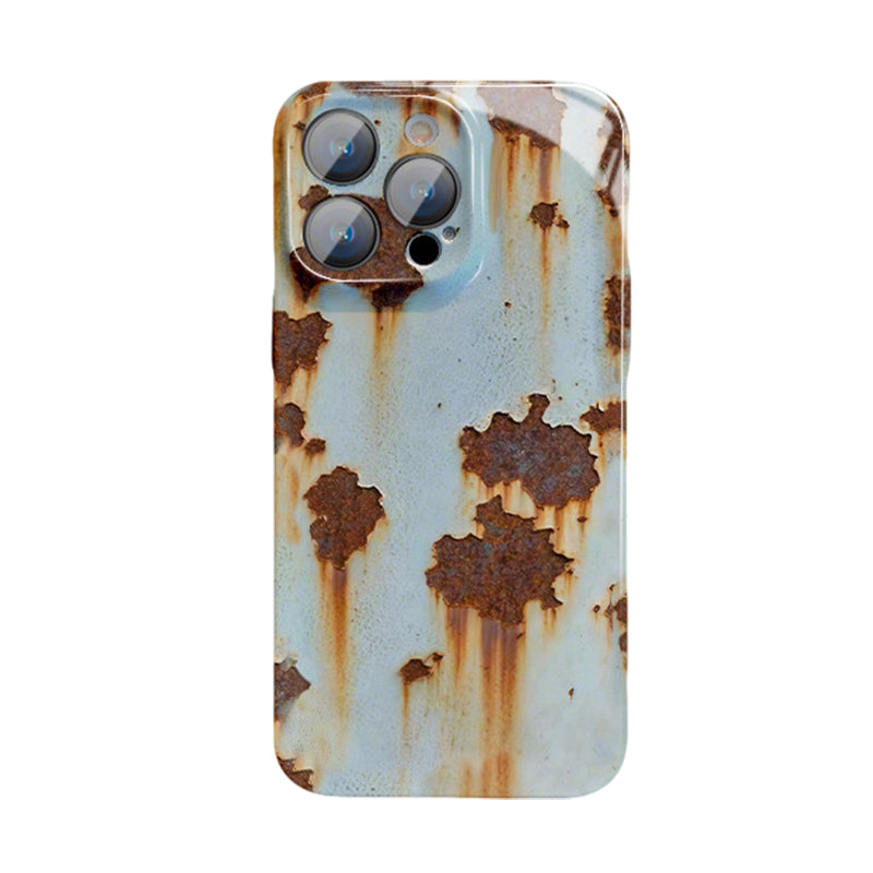 Coque rigide Vintage Rust pour iPhone