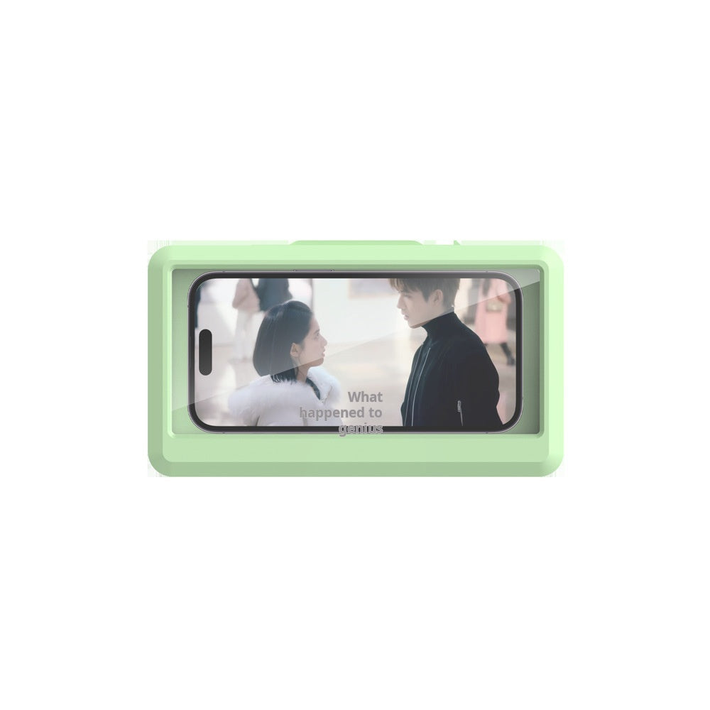 Bo?te tanche pour tlphone en salle de bain (support mural sans per?age)