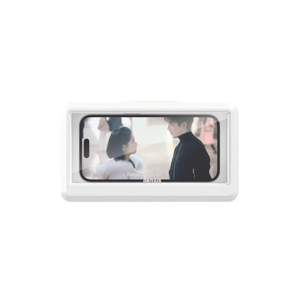 Bo?te tanche pour tlphone en salle de bain (support mural sans per?age)