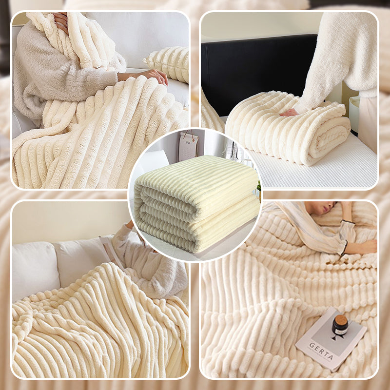 D'automne 50 % de rduction Couverture paisse en peluche avec motif lapin et housse en velours lait Blottissez-vous dans un confort ultime