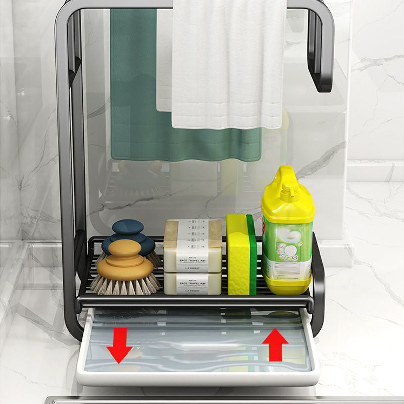 Organisateur de chiffons et tendoir de cuisine