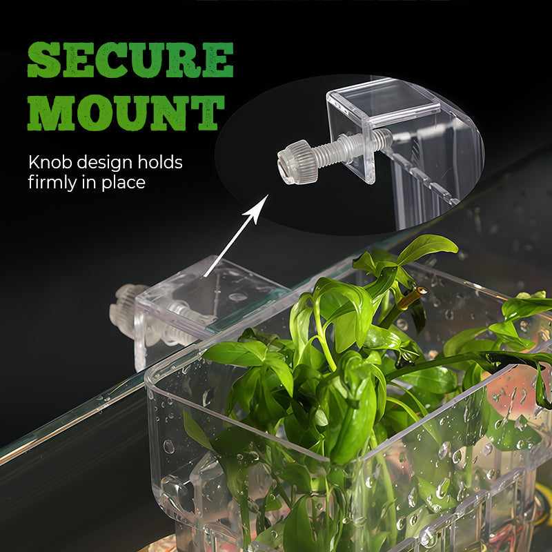 Porte-jardinire aquarium suspendu