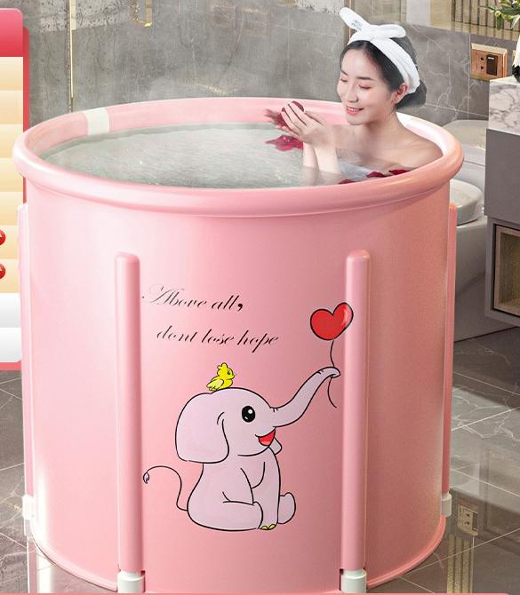 Cadeau Rconfortant - Baignoire Chauffante Pliable pour la Maison,```html