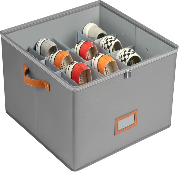 Organisateur de chaussures en tissu, bo?te de rangement 5 dernires heures: Grande vente