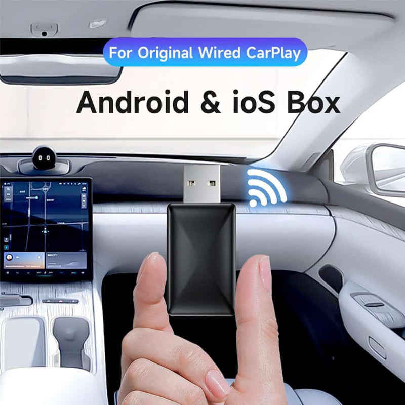 Bo?tier CarPlay Sans Fil avec Port USB