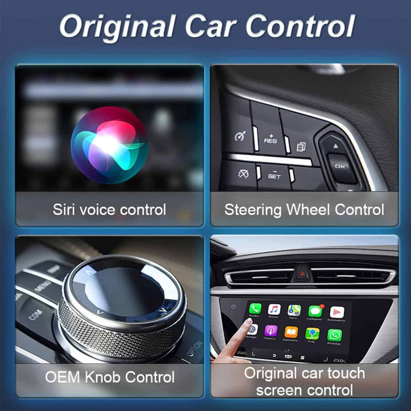 Bo?tier CarPlay Sans Fil avec Port USB