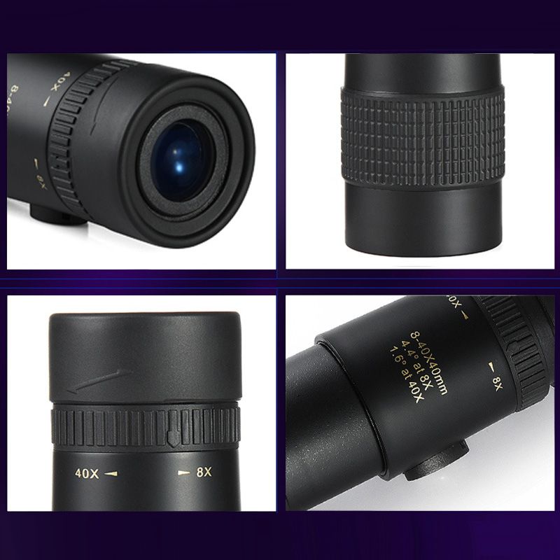 Tlescope monoculaire super tlobjectif 4k 8-40x40 mmTechnologie de pointe
