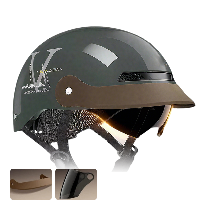 Breathable Casque de moto lger et rsistant aux chocs