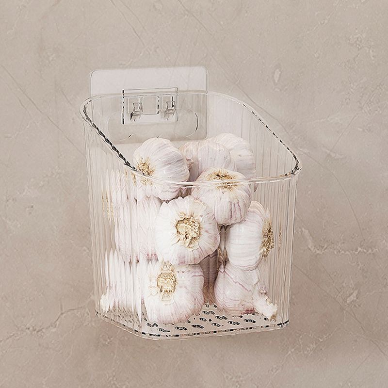 Organisateur de rangement transparent mural