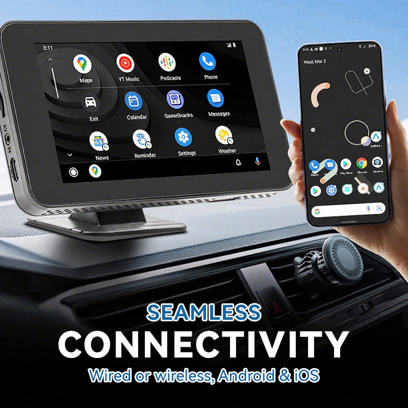 Lecteur multimdia pour voiture 4,7 pouces avec cran tactile HD