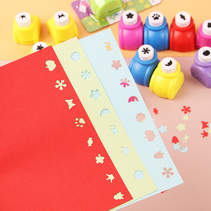 DE RDUCTION Perforatrice DIY Loisirs Cratifs Enfant - Cre des Formes Mignonnes (C?urs/toiles/Flocons) pour Scrapbooking et Cartes