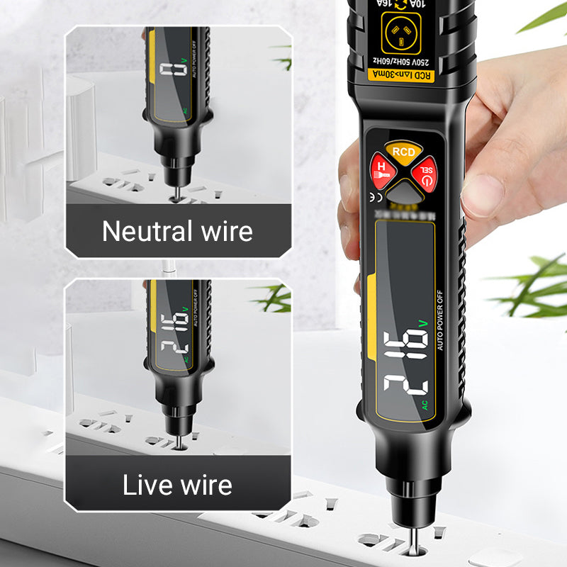 Nouvelle mise niveau 2025 Stylo multifonctionnel intelligent pour mesurer le courant