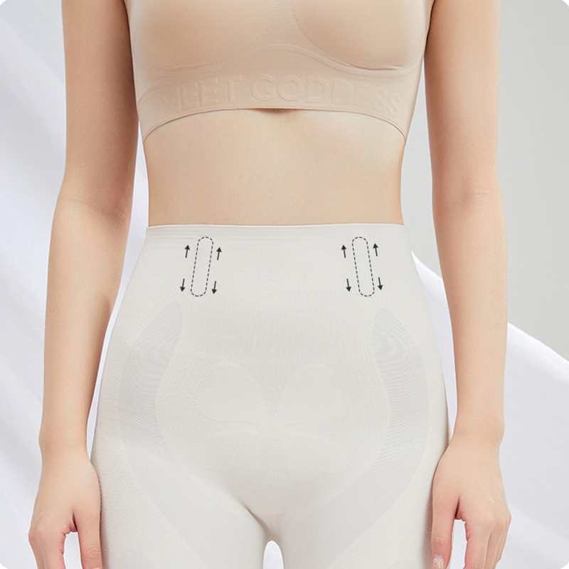 Poppy high-waisted butt-lifting shorts