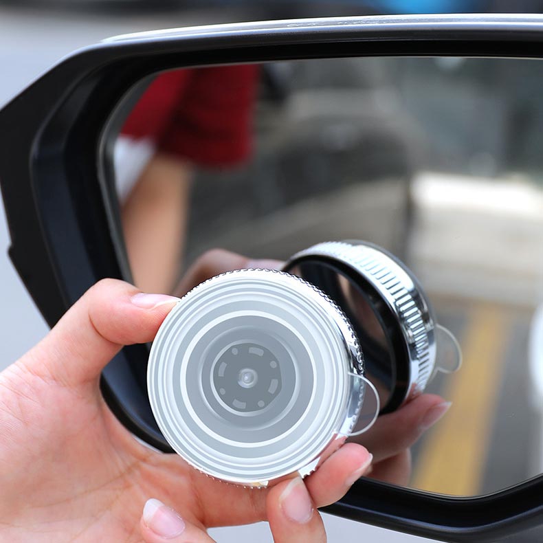 2 miroirs d'angle mort ventouse pour voiture
