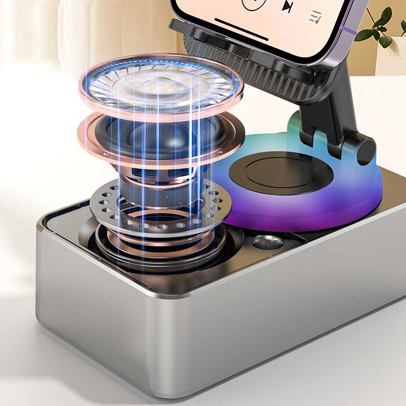 Support pour tlphone portable avec transmission audio Bluetooth
