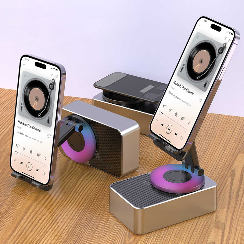 Support pour tlphone portable avec transmission audio Bluetooth