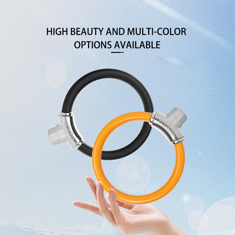 Cable antivol vlo annel - Anneau d'acier portable et robuste