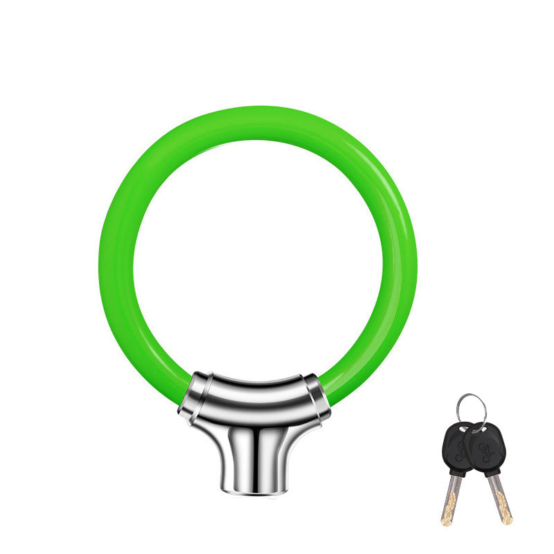 Cable antivol vlo annel - Anneau d'acier portable et robuste