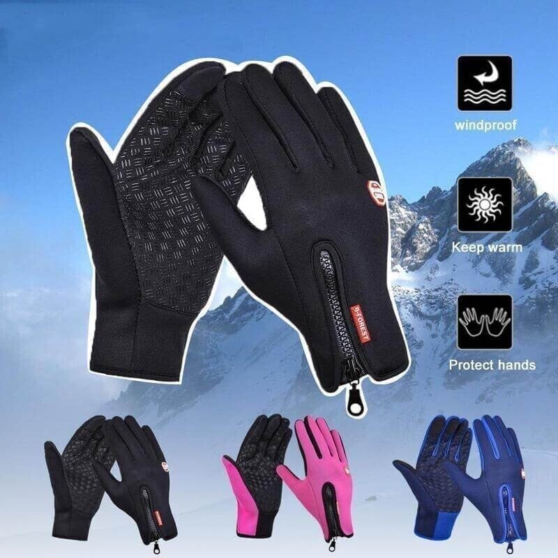 Compatibles avec les crans tactiles Gants thermiques chauds pour le cyclisme, la course pied et la conduite