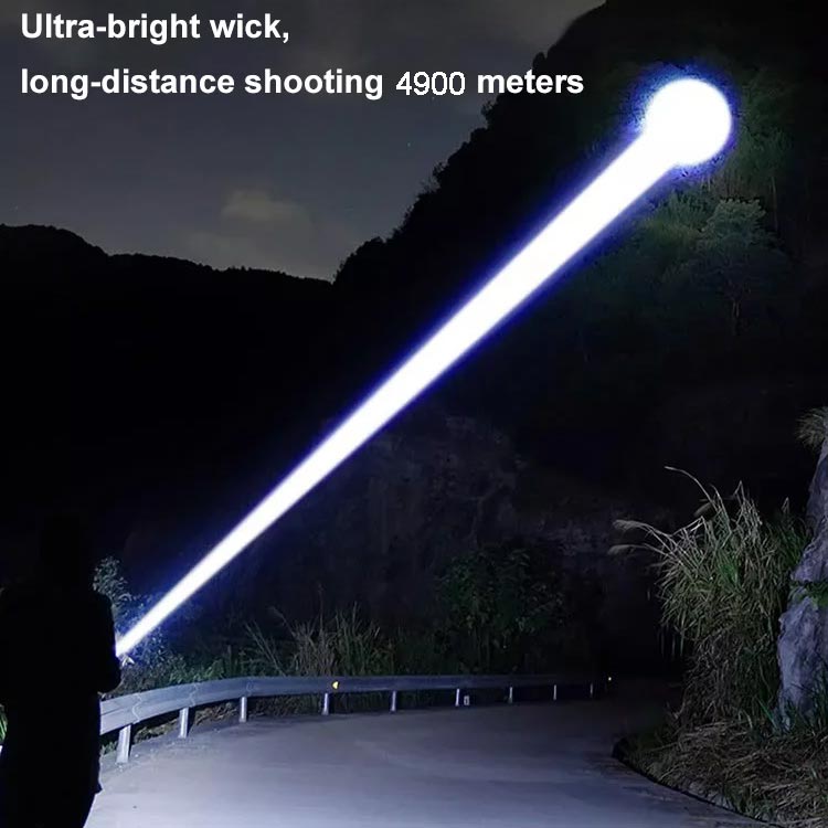 Lampe Torche Zoom Puissante - Haute Intensit LED