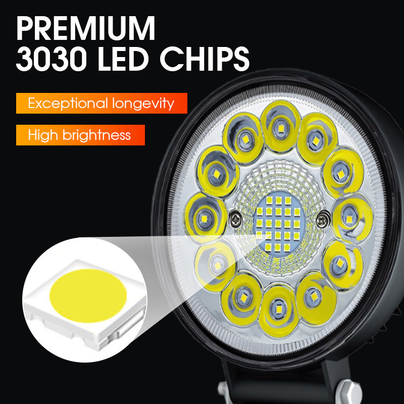 Projecteur LED 4 Pouces 99W pour Off-Road 999 perles LED