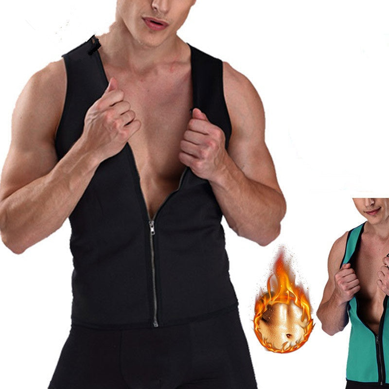 Dbardeur Fitness Homme | Fermeture clair & Effet Mincissant