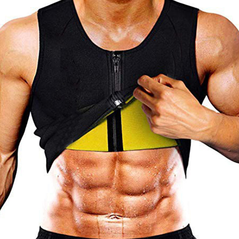 Dbardeur Fitness Homme | Fermeture clair & Effet Mincissant