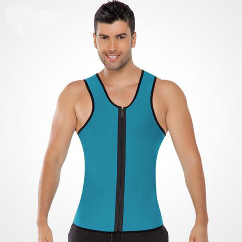 Dbardeur Fitness Homme | Fermeture clair & Effet Mincissant