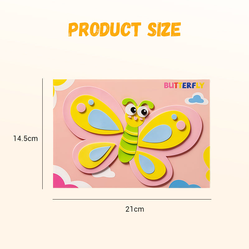Bricolage pour enfants: autocollants 3D en EVA