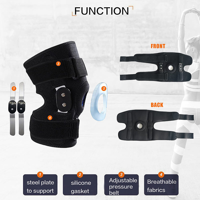 DE RDUCTION Genouillre Respirante Ajustable - Soutien Articulaire Lger pour Sport ou Quotidien, Confort Optimal