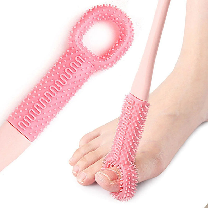 Brosse long manche pour nettoyer les orteils et les pieds