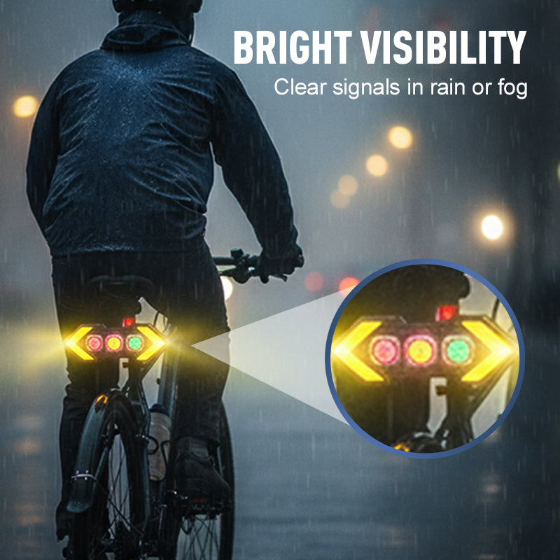 Kabelloses Rücklicht-Set für Fahrräder