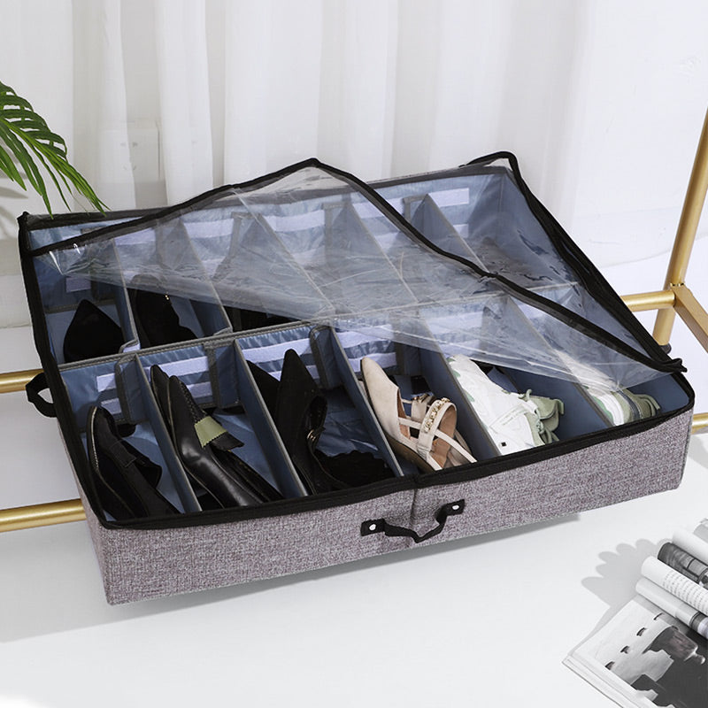 Organisateur de Rangement pour Chaussures avec Sparateurs Rglables